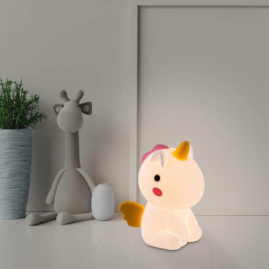 Rabalux - LED RGB Dimming touch rechargeable children's μικρό lamp LED/0,45W/5V