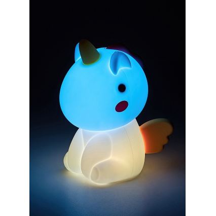 Rabalux - LED RGB Dimming touch rechargeable children's μικρό lamp LED/0,45W/5V