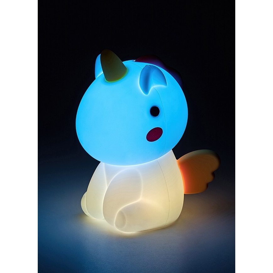 Rabalux - LED RGB Dimming touch rechargeable children's μικρό lamp LED/0,45W/5V