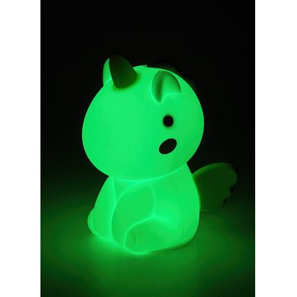 Rabalux - LED RGB Dimming touch rechargeable children's μικρό lamp LED/0,45W/5V