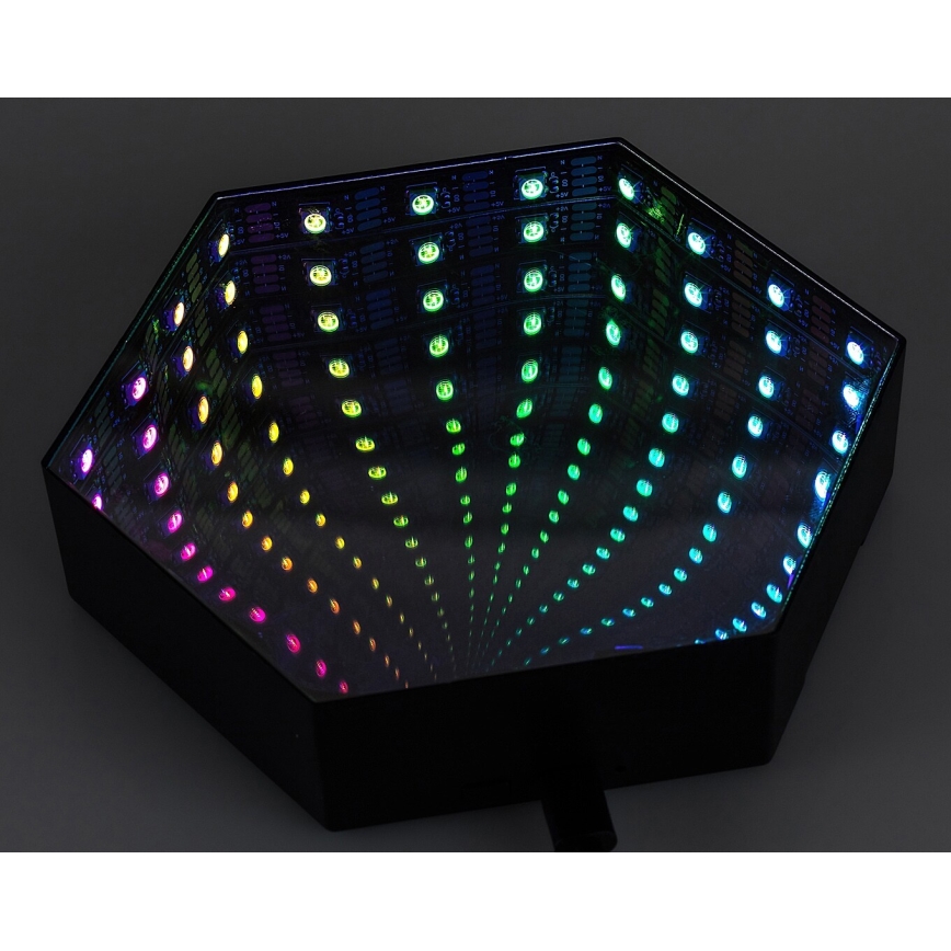 Rabalux - LED RGB Eπιτραπέζιο φωτιστικό  LED/1W/5V/3xAA + τηλεχειριστήριο