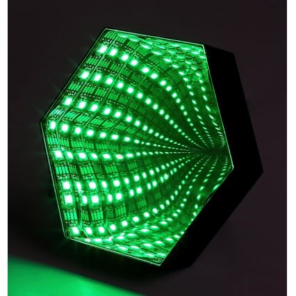 Rabalux - LED RGB Eπιτραπέζιο φωτιστικό  LED/1W/5V/3xAA + τηλεχειριστήριο