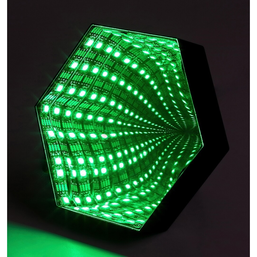 Rabalux - LED RGB Eπιτραπέζιο φωτιστικό  LED/1W/5V/3xAA + τηλεχειριστήριο