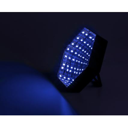 Rabalux - Ρυθμιζόμενο επιτραπέζιο φωτιστικό LED RGB LED/1W/5V/3xAA + τηλεχειριστήριο