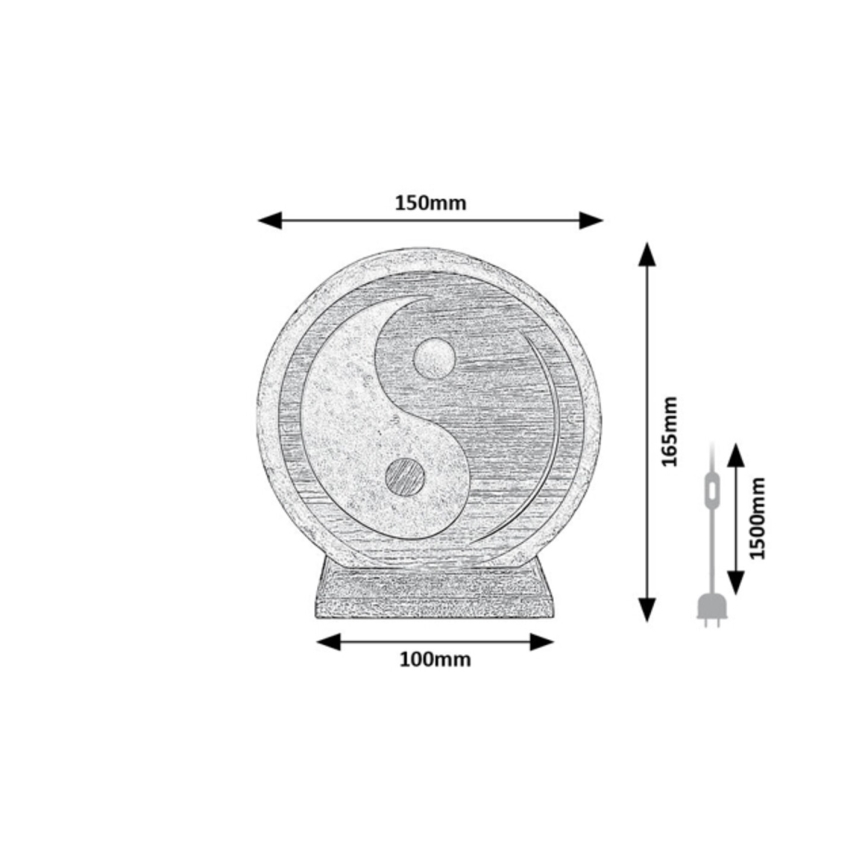 Rabalux - Αλατολάμπα 1xE14/15W/230V