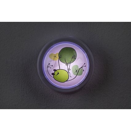 Rabalux - Παιδικό φωτάκι νυκτός LED LED/0,3W/2xAA 6000K