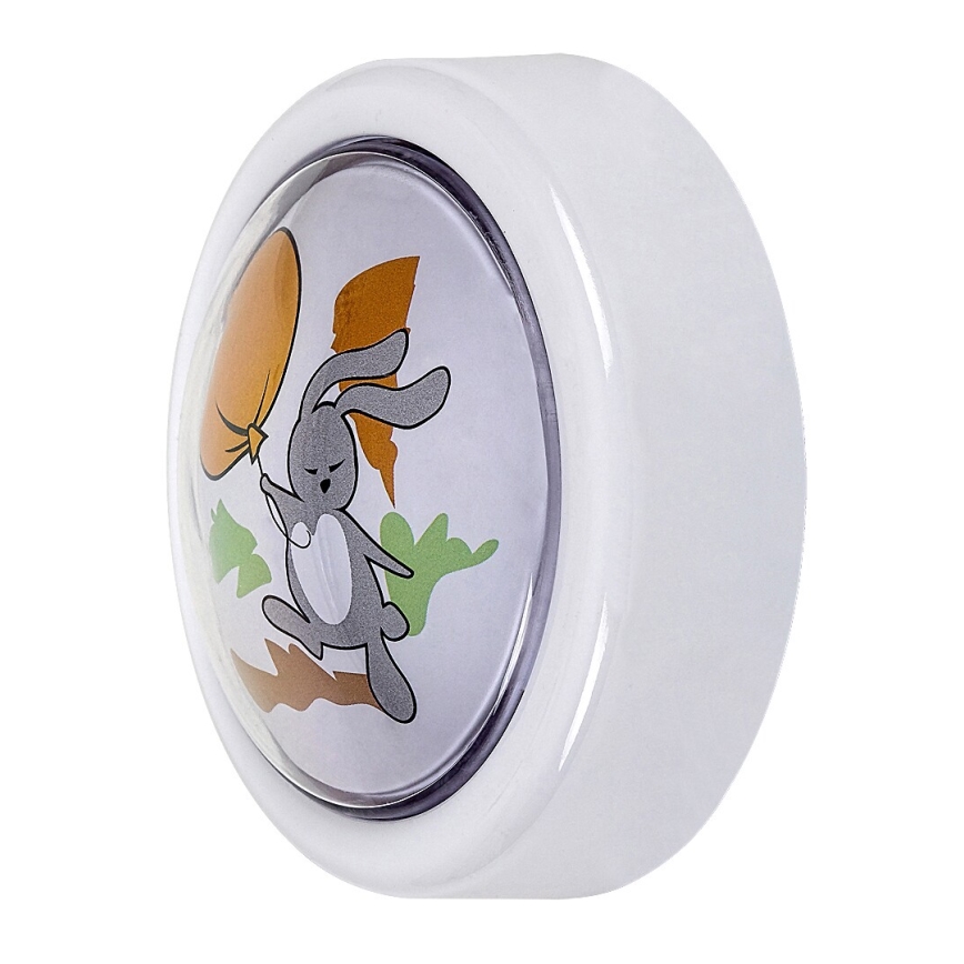 Rabalux - LED Παιδικό νυχτερινό φωτάκι LED/0,3W/2xAA 6000K