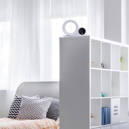 Rabalux - LED RGB Eπιτραπέζιο φωτιστικό με ηχείο LED/5W/230V