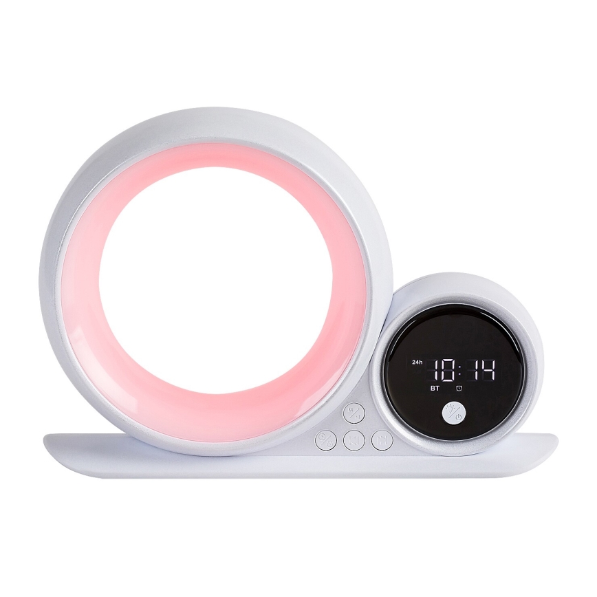 Rabalux - LED RGB Eπιτραπέζιο φωτιστικό με ηχείο LED/5W/230V