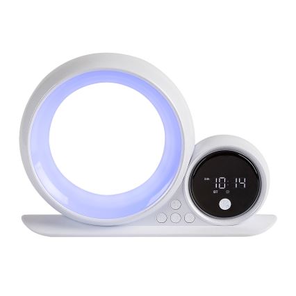 Rabalux - LED RGB Eπιτραπέζιο φωτιστικό με ηχείο LED/5W/230V