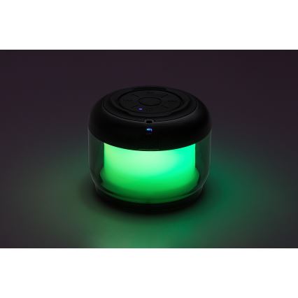 Rabalux - Επιτραπέζιο φωτιστικό RGB με ηχείο RGB/3W/3,7V 500mAh