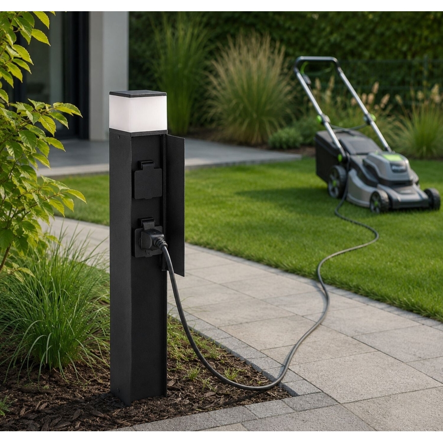 Rabalux - LED εξωτερικό φωτιστικό με 2 πρίζες LED/10W/230V IP44