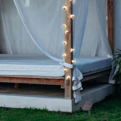 Rabalux - Ηλιακά λαμπάκια LED 20xLED/0,06W/1,2V IP44 600 mAh