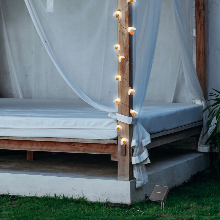 Rabalux - Ηλιακά λαμπάκια LED 20xLED/0,06W/1,2V IP44 600 mAh