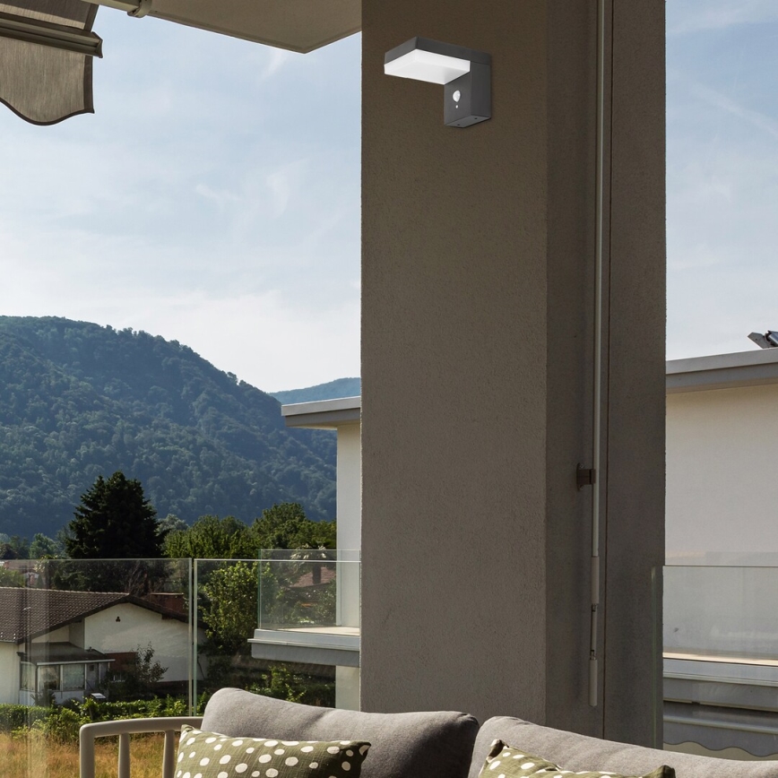 Rabalux - Ηλιακό φωτιστικό LED με αισθητήρα LED/6W/3,7V IP44 2200 mAh