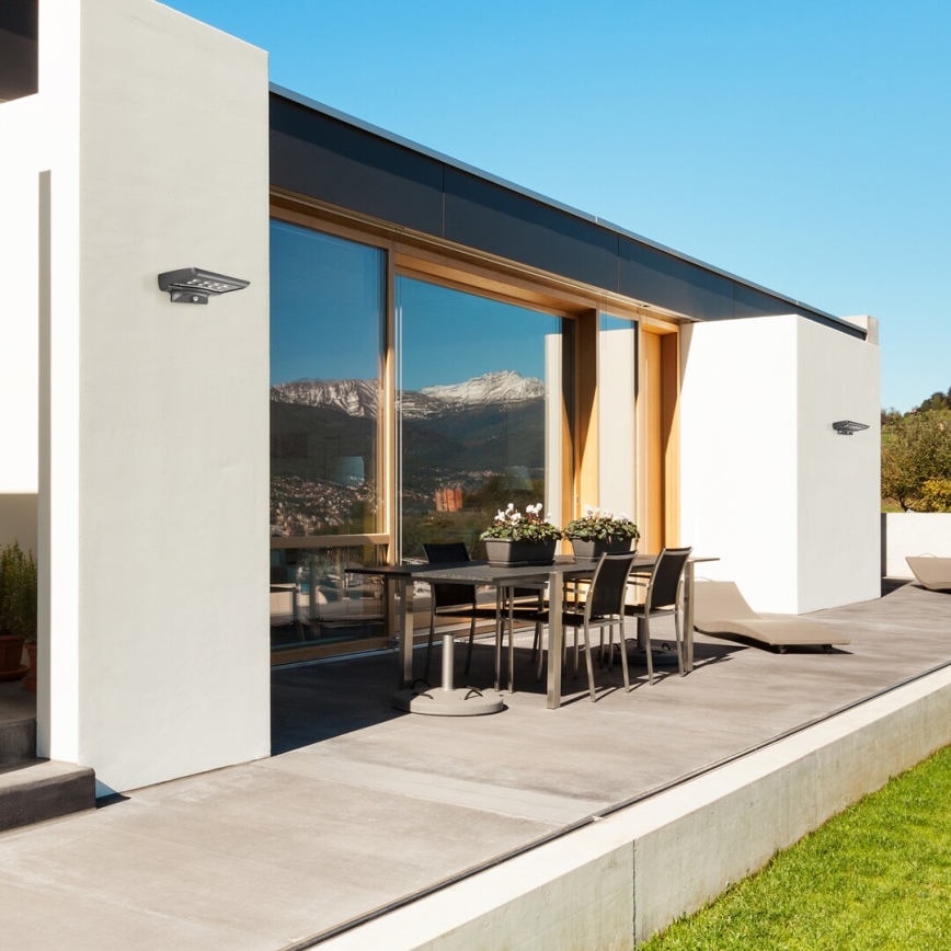 Rabalux - Ηλιακό φωτιστικό LED με αισθητήρα LED/4W/3,7V IP44 1500 mAh