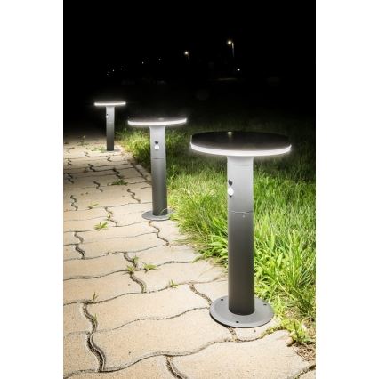 Rabalux - Ηλιακό φωτιστικό LED με αισθητήρα LED/10W/3,7V IP44 2500 mAh