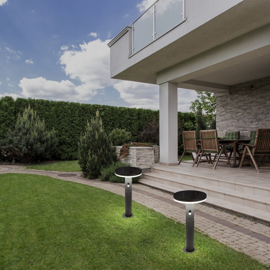 Rabalux - Ηλιακό φωτιστικό LED με αισθητήρα LED/10W/3,7V IP44 2500 mAh