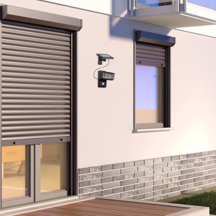 Rabalux - Ηλιακό φωτιστικό LED με αισθητήρα LED/2,4W/3,7V IP44 1200 mAh