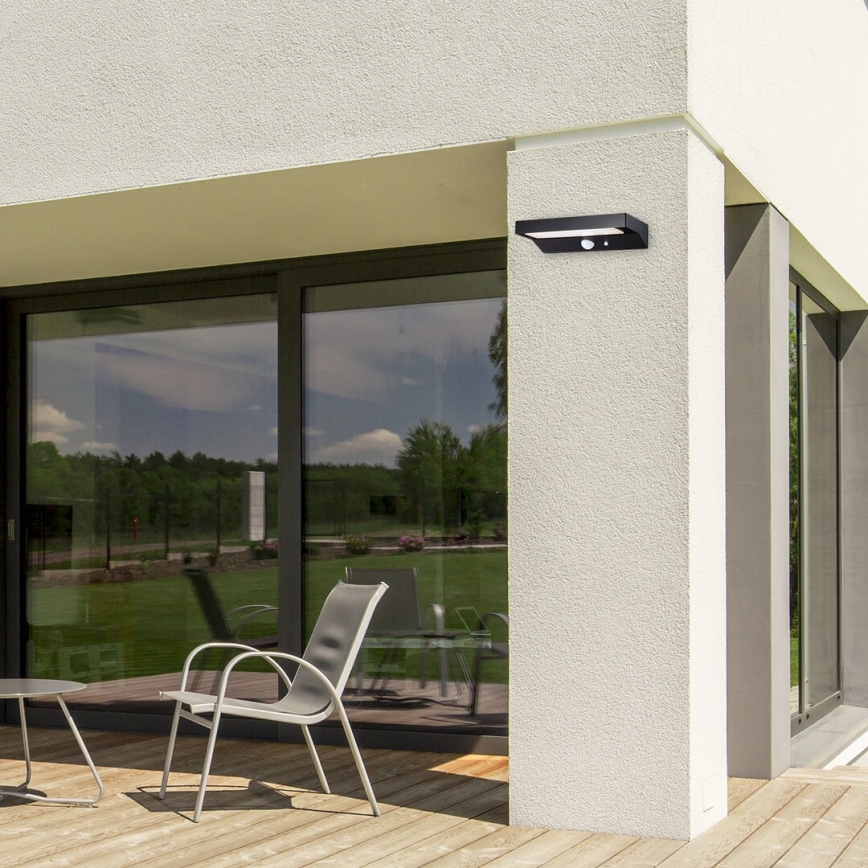 Rabalux - Ηλιακό φωτιστικό LED με αισθητήρα LED/6W/3,7V IP44 2200 mAh