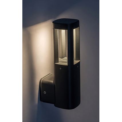 Rabalux - Επιτοίχιο φωτιστικό εξωτερικού χώρου LED LED/7W/230V IP54 ανθρακί