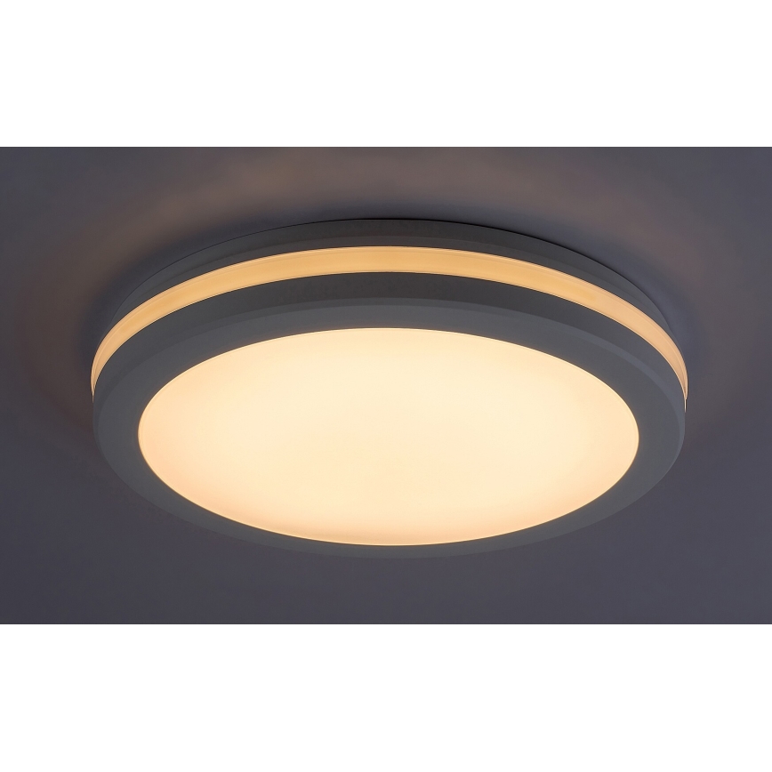 Rabalux - LED φωτιστικό οροφής για μπάνιο LED/28W/230V 3000/4000/6500K IP54 λευκό Ø 30 εκ.