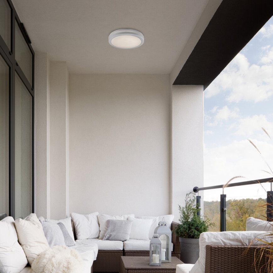 Rabalux - Φωτιστικό οροφής μπάνιου LED LED/28W/230V 3000/4000/6500K IP54 λευκό