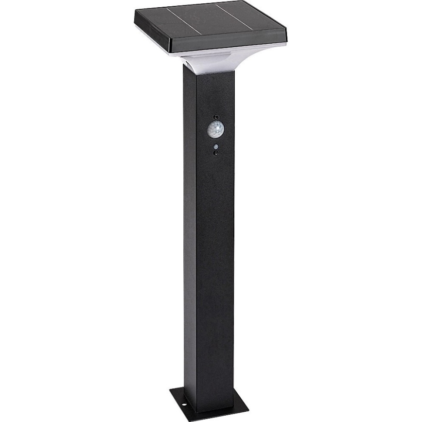 Rabalux - Ηλιακό LED φως με αισθητήρα LED/4W/3,7V IP44 μαύρο 2200 mAh