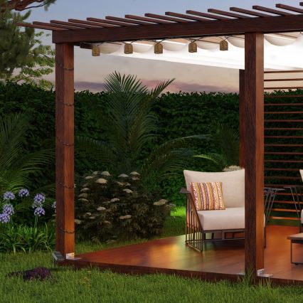 Rabalux - LED Ηλιακή αλυσίδα 10xLED/0,6W/1,2V 5 μ IP44 600 mAh