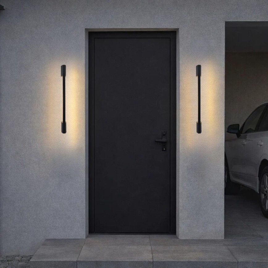 Rabalux - Εξωτερικό επιτοίχιο φωτιστικό LED/8W/230V IP54 59,5 cm μαύρο