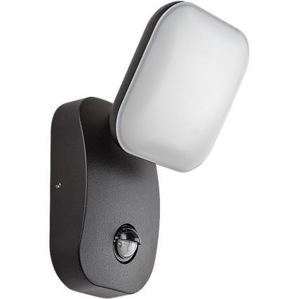 Rabalux - Φωτιστικό τοίχου LED εξωτερικού χώρου με αισθητήρα εύκαμπτο LED/12W/230V IP44