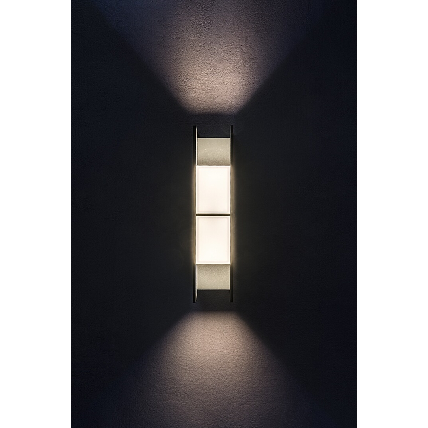 Rabalux - LED Επιτοίχιο φωτιστικό εξωτερικού χώρου LED/13W/230V IP65 ανθρακί