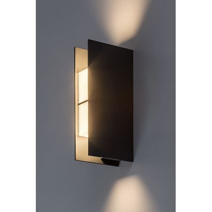 Rabalux - Επιτοίχιο φωτιστικό εξωτερικού χώρου LED/13W/230V IP65 ανθρακί
