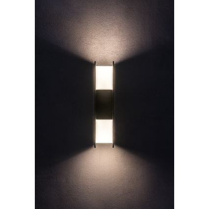 Rabalux - Επιτοίχιο φωτιστικό εξωτερικού χώρου LED/13W/230V IP65 ανθρακί