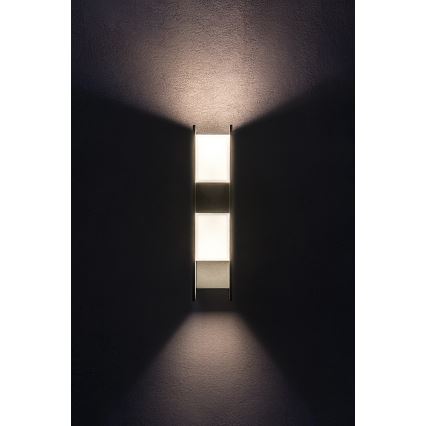 Rabalux - Επιτοίχιο φωτιστικό εξωτερικού χώρου LED/13W/230V IP65 ανθρακί