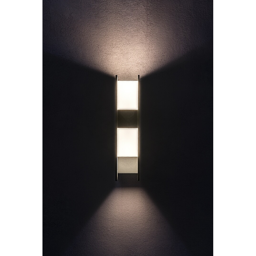 Rabalux - Επιτοίχιο φωτιστικό εξωτερικού χώρου LED/13W/230V IP65 ανθρακί