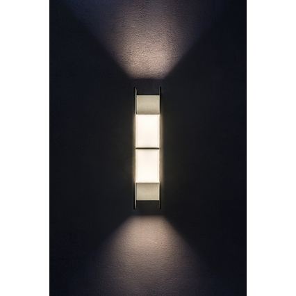 Rabalux - Επιτοίχιο φωτιστικό εξωτερικού χώρου LED/13W/230V IP65 ανθρακί