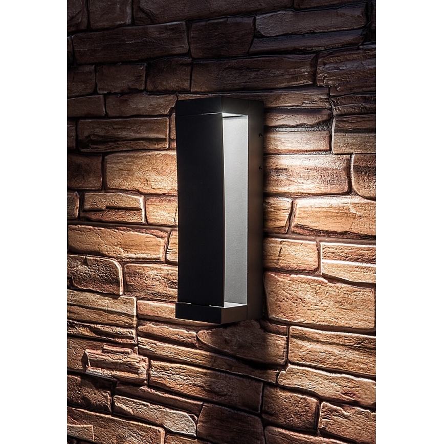 Rabalux - Εξωτερικό επιτοίχιο φωτιστικό LED/13W/230V IP65 ανθρακί