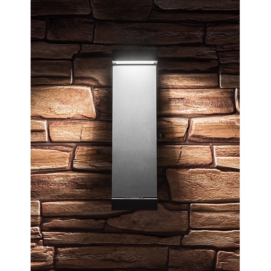 Rabalux - Εξωτερικό επιτοίχιο φωτιστικό LED/13W/230V IP65 ανθρακί