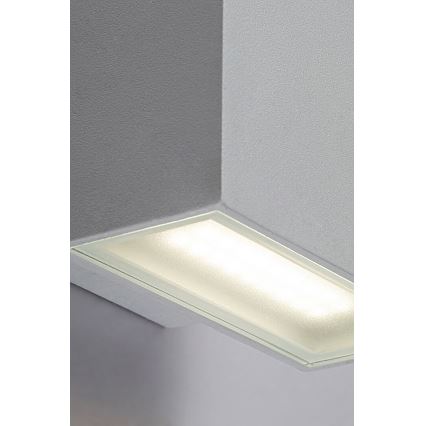 Rabalux - Επιτοίχιο φωτιστικό εξωτερικού χώρου LED LED/7W/230V IP54 λευκό