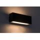 Rabalux - Επιτοίχιο φωτιστικό εξωτερικού χώρου LED LED/10W/230V IP54 μαύρο