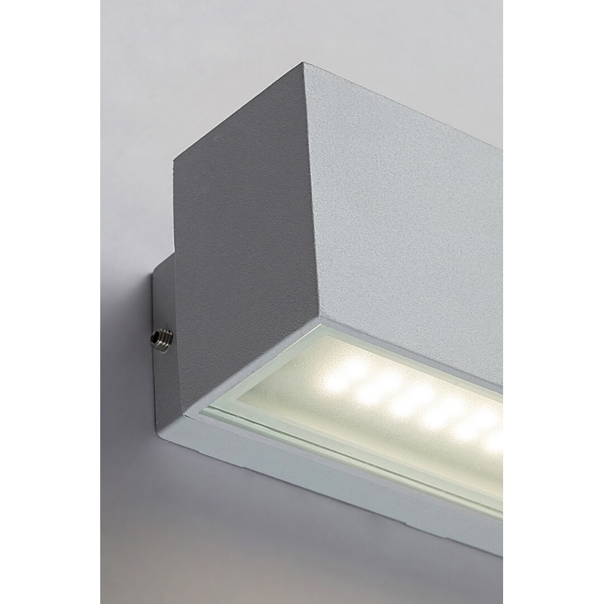Rabalux - Επιτοίχιο φωτιστικό εξωτερικού χώρου LED LED/10W/230V IP54 λευκό