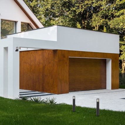 Rabalux - Επιτοίχιο φωτιστικό εξωτερικού χώρου 1xE27/60W/230V IP54 μαύρο