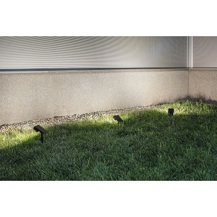 Rabalux - LED Ηλιακό Φωτιστικό LED/0,5W/3,7V IP65 μαύρο 3000 mAh