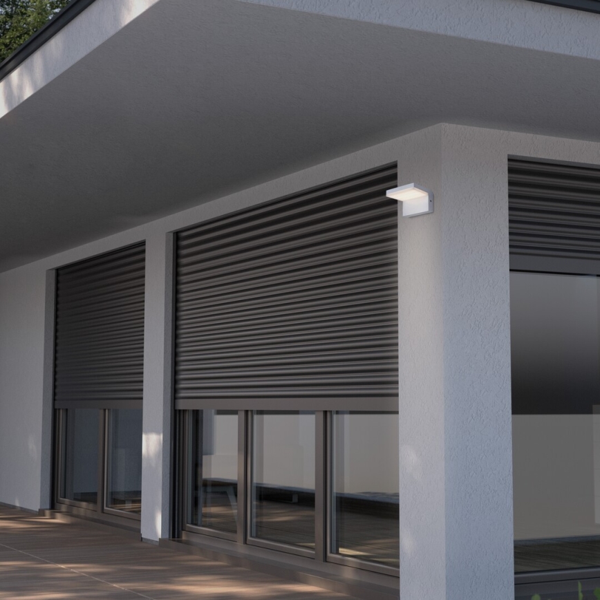 Rabalux - Επιτοίχιο φωτιστικό εξωτερικού χώρου LED LED/10W/230V IP54 λευκό