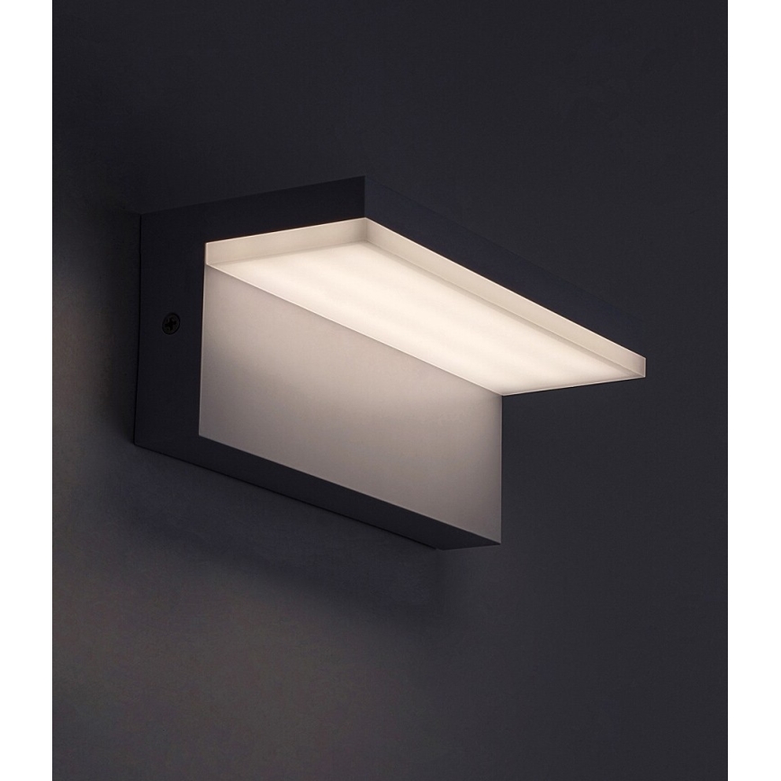 Rabalux - Επιτοίχιο φωτιστικό εξωτερικού χώρου LED LED/10W/230V IP54 λευκό