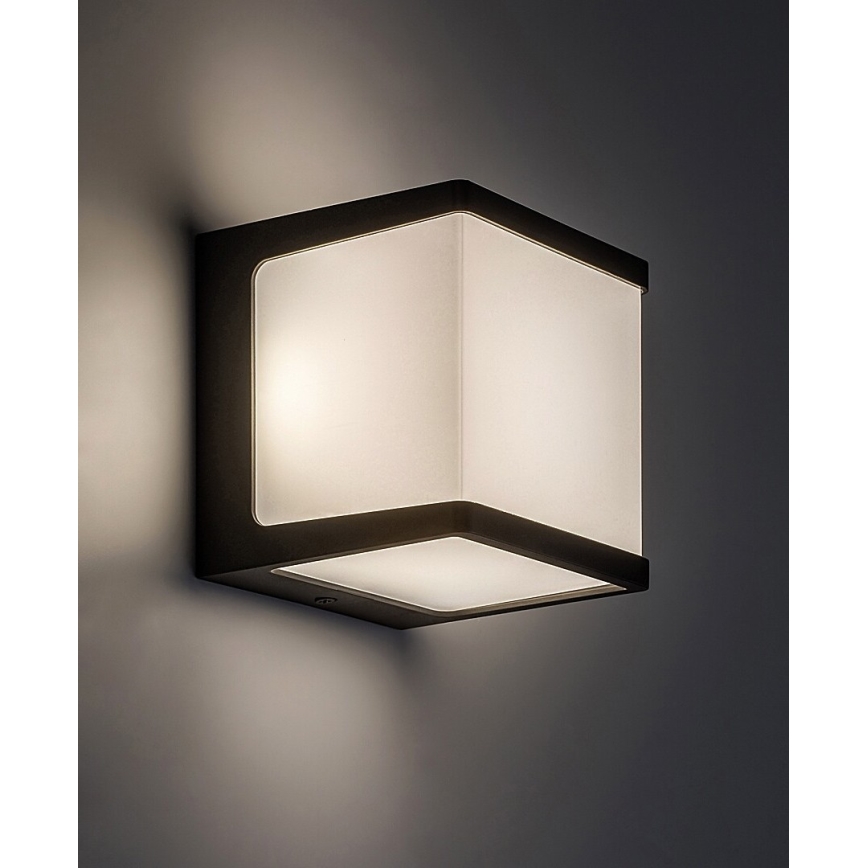 Rabalux - Επιτοίχιο φωτιστικό εξωτερικού χώρου LED LED/10W/230V IP54 μαύρο