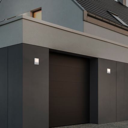 Rabalux - Επιτοίχιο φωτιστικό εξωτερικού χώρου LED LED/10W/230V IP44 λευκό