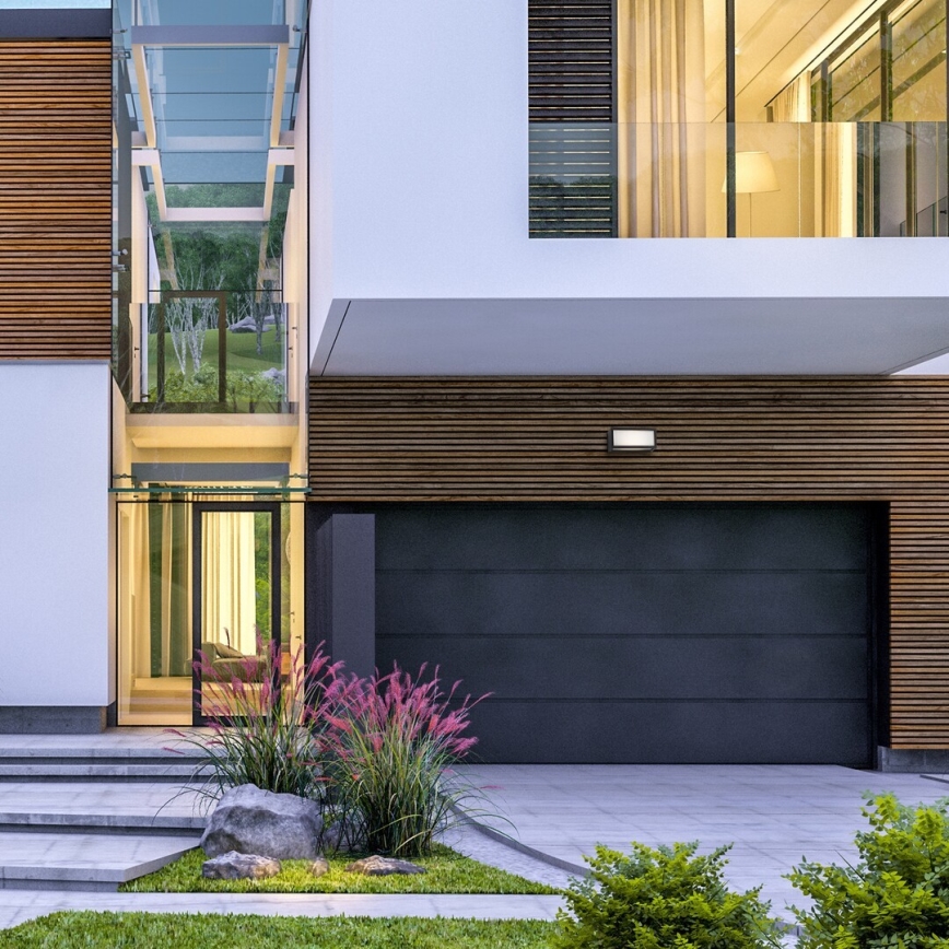 Rabalux - Επιτοίχιο φωτιστικό εξωτερικού χώρου LED LED/10W/230V IP54 μαύρο