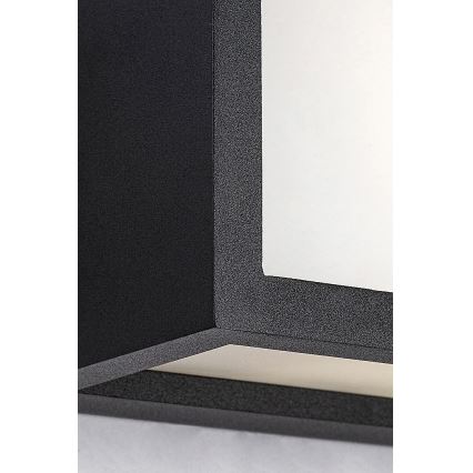 Rabalux - Επιτοίχιο φωτιστικό εξωτερικού χώρου LED LED/10W/230V IP54 μαύρο